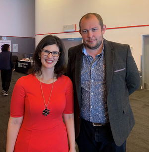Image courtesy of Warrington Liberal Democrats PPC Cllr Ryan Bate + Layla Moran MP