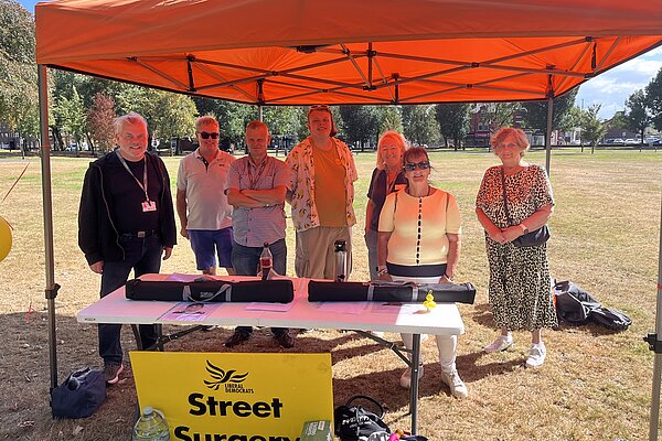 Politics in the park